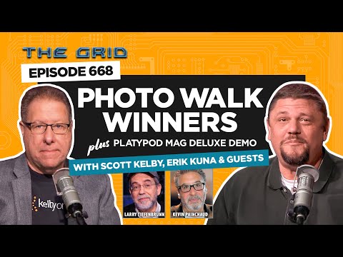 WWPW Winners & Platypod Is Here! w/Scott Kelby, Erik Kuna & Guests | The Grid Ep 668