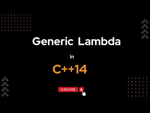 Generic Lambda In C