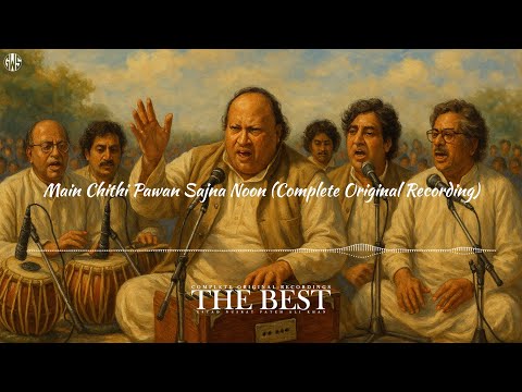 Main Chithi Pawan Sajna Noon (Complete Original Recording) - Nusrat Fateh Ali Khan | THE BEST