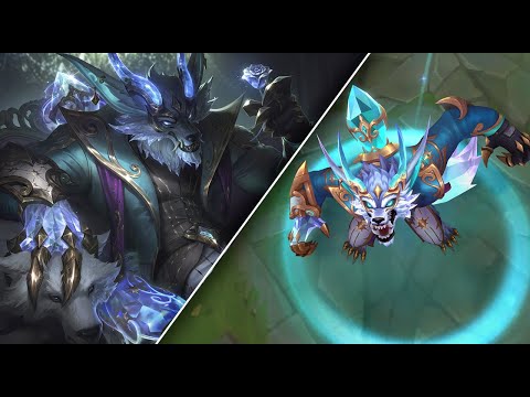 Prestige Winterblessed Warwick Skin Preview - League of Legends
