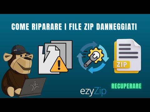 Come Riparare File ZIP Corrotti amente