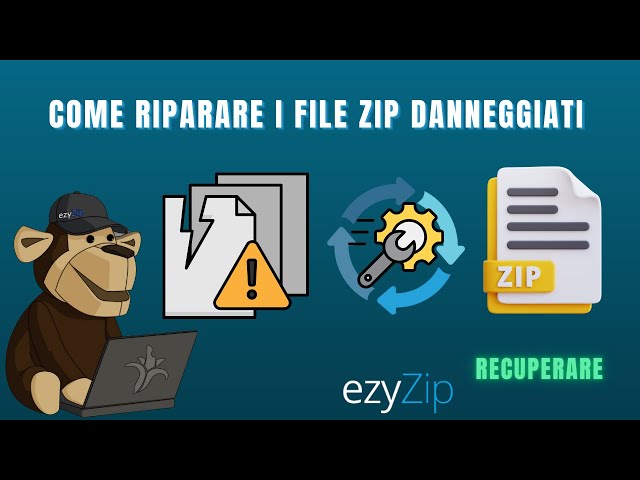 Come Riparare File ZIP Corrotti amente