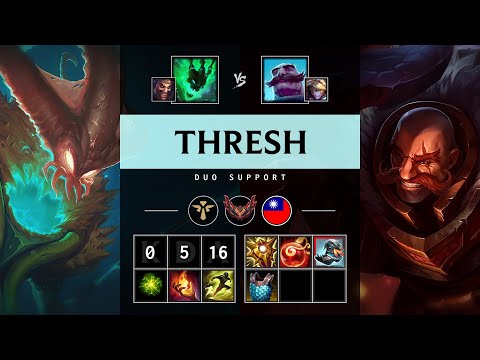 Thresh Support vs Braum - TW Grandmaster Patch 25.16