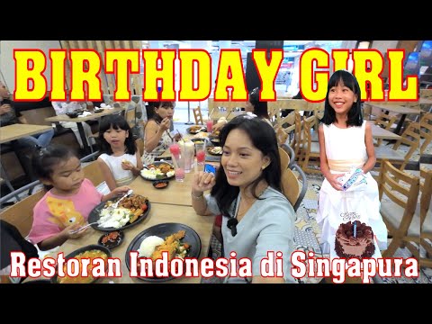 Birthday Girl, Makan makan di Bebek goreng Pak Ndut Singapura