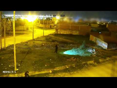 Fue detectado por las cámaras de seguridad intentando robar en una vivienda