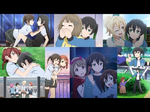 Yuu touched the girls and she liked it - All Yuu's physical touching with Nijigasaki School Idols