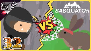 WINNING ALL THE RUNNING RACES | Sneaky Sasquatch - Ep 32