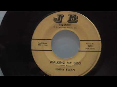 JIMMY SWAN  Walkin' My Dog + Asleep In The Deep  JB109     1966