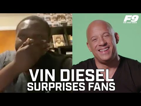 F9: Vin Diesel Surprises Fast & Furious Fans Over Zoom