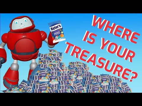 Gizmo's Daily Bible Byte - 229 - Luke 12:34 - Where is Your Treasure?