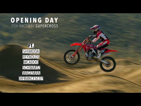 Racers Learn NEW Supercross Track at Fox Raceway!  #RAW