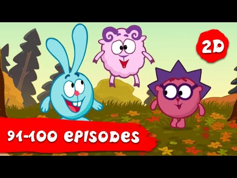 KikoRiki 2D | Full Episodes collection (Episodes 91-100) | Cartoon for Kids