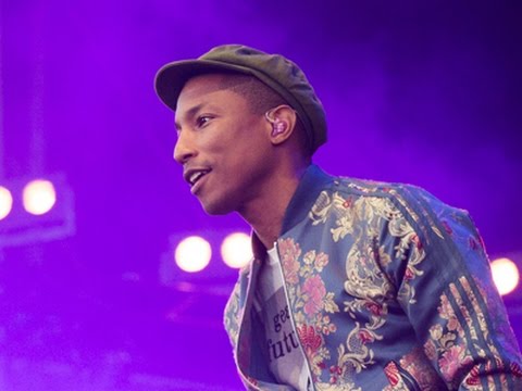 Pharrell Is 'Happy' in the UK