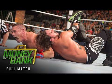FULL MATCH: John Cena vs. AJ Styles: WWE Money in the Bank 2016