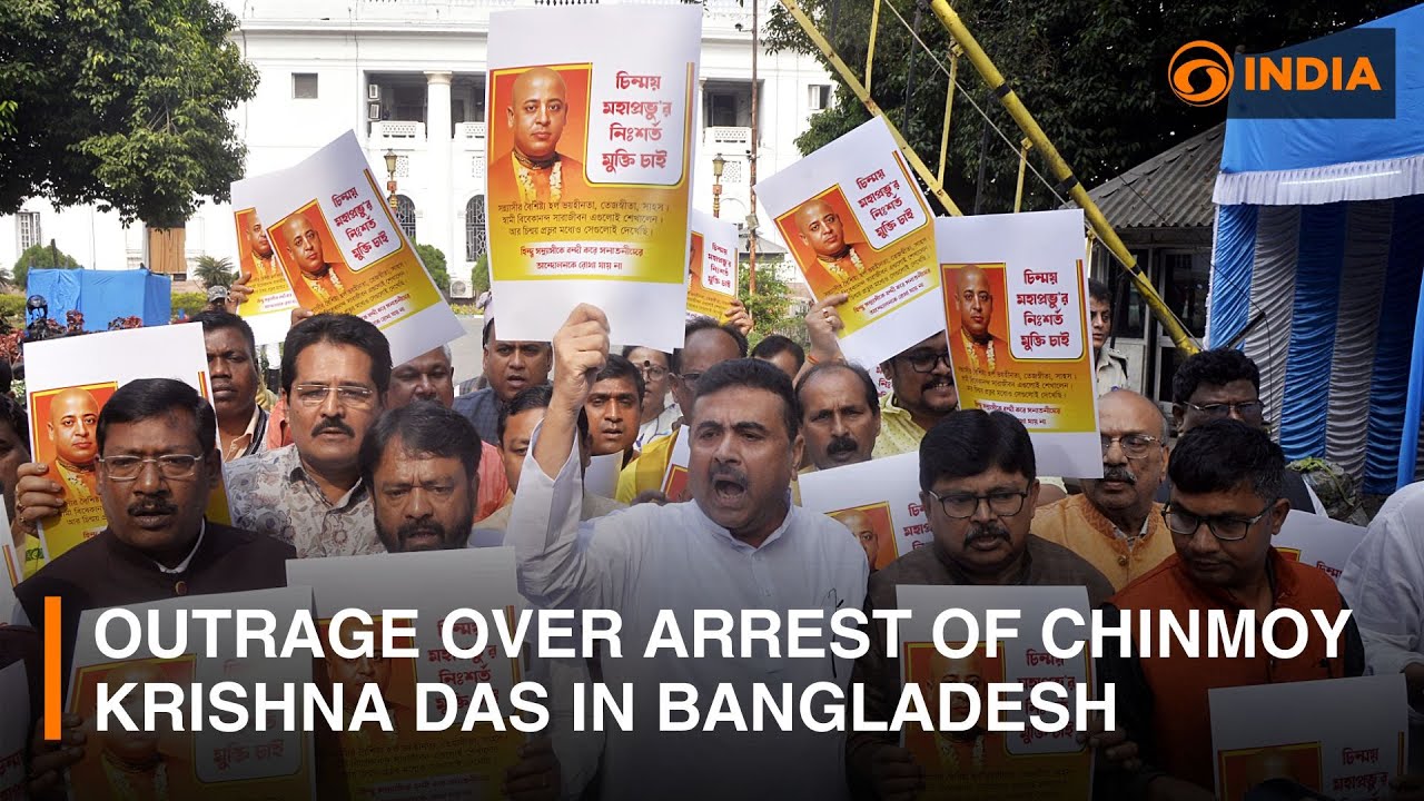 Outrage over arrest of Hindu leader Chinmoy Krishna Das in Bangladesh