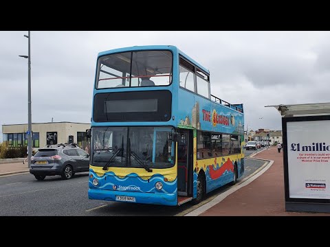 EURO 2 BUS: Route 19 | X368NNO/17240 - Stagecoach North East: Dennis Trident/ALX400
