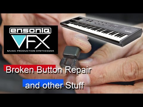 Ensoniq VFX Repair  -  Synth Hunter Episode 22