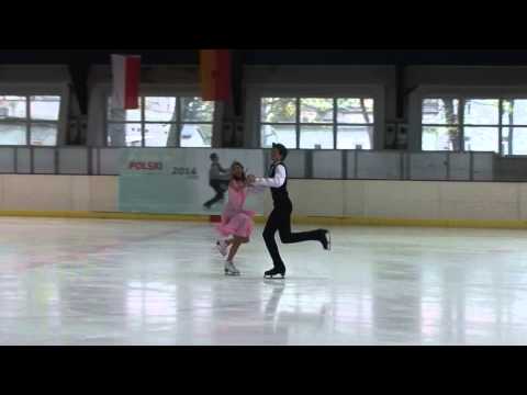 2 Beatrice Tomczak Damian Binkowski SD Mlodziezowiec MP Novice i Mlodziezowcow 2014