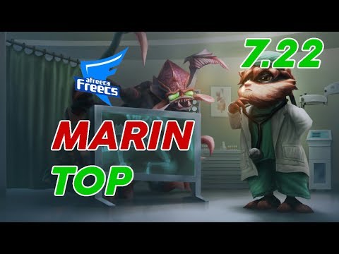 Afreeca Freecs MaRin Kennen Top Patch 7.22 Pro Replay