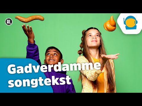 🎵Gadverdamme (songtekstvideo) - Kinderen voor Kinderen