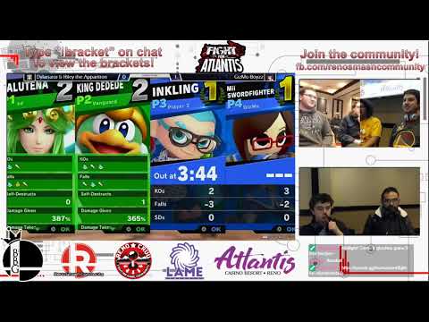 Vanguard & Riley the Apparition VS Gizmo Boyz - Fight for Atlantis Smash Ultimate