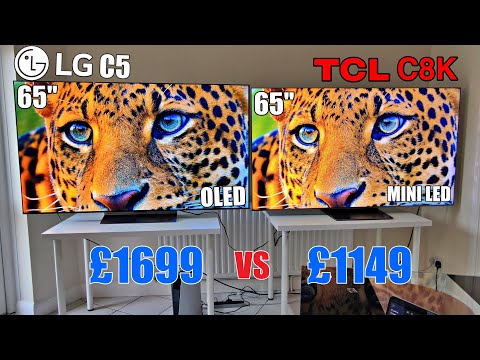 TCL C8K vs LG C5 – Mini-LED vs OLED! The Ultimate TV Comparison
