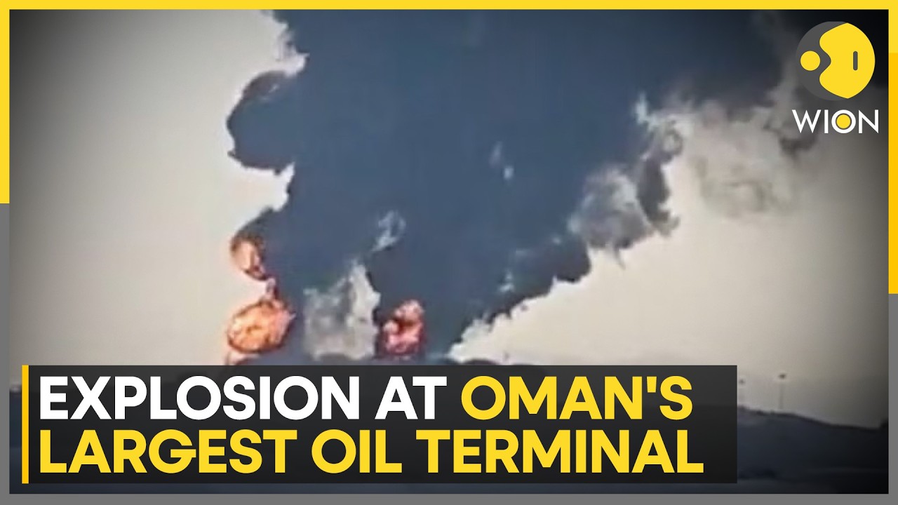 Oman Oil Terminal Attack: Explosion Caused By Suspected Drone Attack at Mina Al Fahal | WION