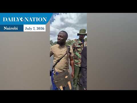 Saba Saba: Police confront NMG journalists filming barricade at Allsops
