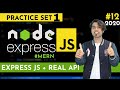 12 Express JS API Practice Set 1 Get Temperature Of Cities Using Real Time API Enter By User