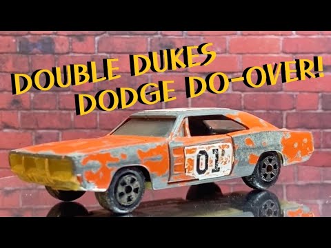 Original Ertl Dukes of Hazzard 1969 Dodge Charger Restoration #031
