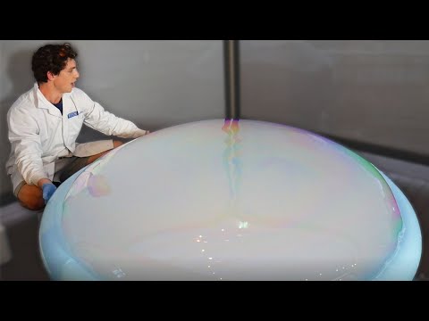 YouTuber Attempts To Create The World's Largest Dry Ice Bubble, Succeeds Beyond His Wildest Dreams