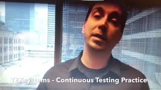 TEKsystems Continuous Testing Practice