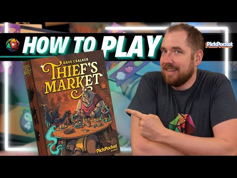 How to Play Thief's Market | Board Game Tutorial