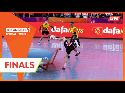 LIVE - USA Teqball Tour - Los Angeles, Santa Monica Pier  (Finals)