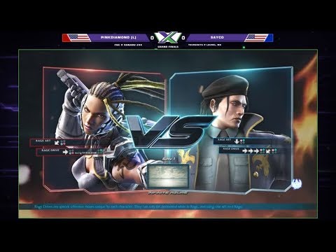 F@X 244 Tekken 7 -  PINKDIAMOND (Raven) Vs. Sayco (Dragunov, Raven) T7 Grand Finals