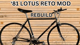 Vintage '81 Lotus Reborn : A Retro Mod Bicycle Restoration