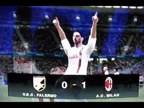 Palermo vs AC Milan 0-4 All Goals & Highlights (3.3.2012)