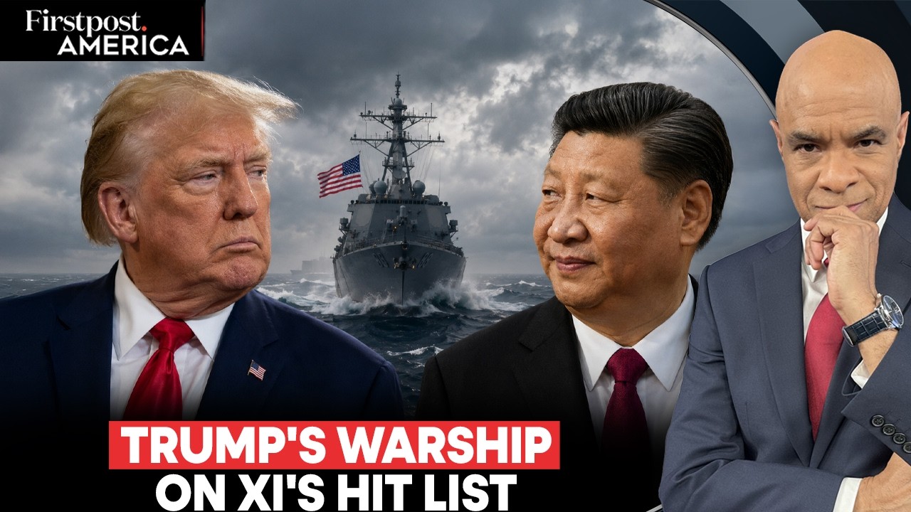 China Builds 3D US Warship Replica In Xinjiang Province | Firstpost America | N18G