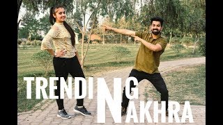 Bhangra on Trending Nakhra | Amrit Maan | Couple Bhangra