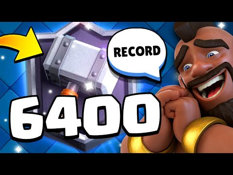 NON RIDETE... RECORD STAGIONALE 6400 COPPE! - Clash Royale