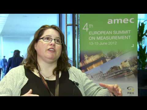 Rebecca Duffy - Interview European Summit Dublin 2012 - AMEC | International Association for the Measurement and Evaluation of Communication