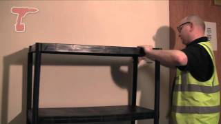 How to Assemble a Powell Plastics Shelf Unit