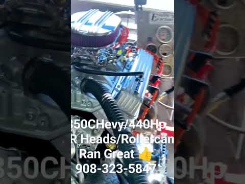 350 Chevy/440Hp AFR Heads/Roller cam Ran Great 👍 As Shown $8,445.00 #musclecarengines #enginefactory