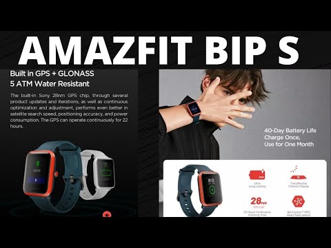 AMAZFIT BIP S|Best Budget SmartWatch|5ATM|GPS GLONASS|Discount 60%