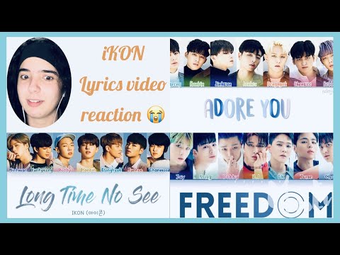 Reacting to iKON- "Long Time No See", "Adore U" & "FREEDOM" (Lyric Videos) | MissEv