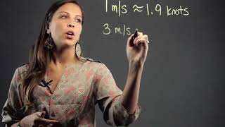 How to Convert Meters per Second to Knots