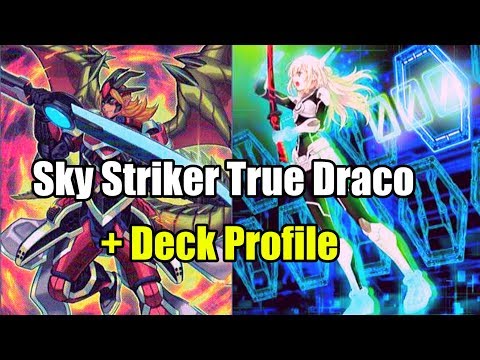 Sky Striker True Draco Deck Profile | Replay | Commentary | Paleo Frog Match | Pre October Banlist
