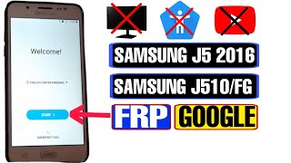 Samsung J5 6 FRP Bypass 2023 | Samsung J510 FRP Bypass | Samsung J5 2016 Google Account Bypass |