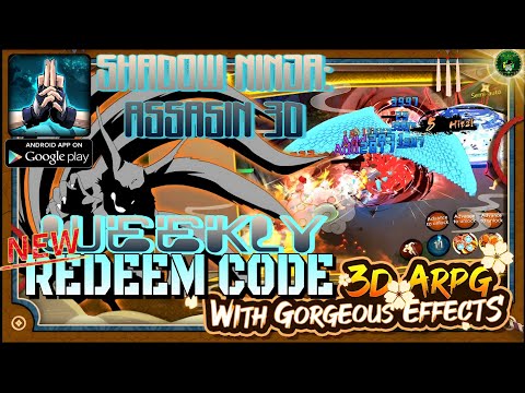 Shadow Ninja: Assasin 3D - New! Redeem Code 🎁 #1 Ninjutsu Kaisen Ultimate anime 3D ARPG - android