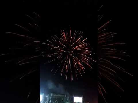 fogos do rodeio em cujubim Rondônia